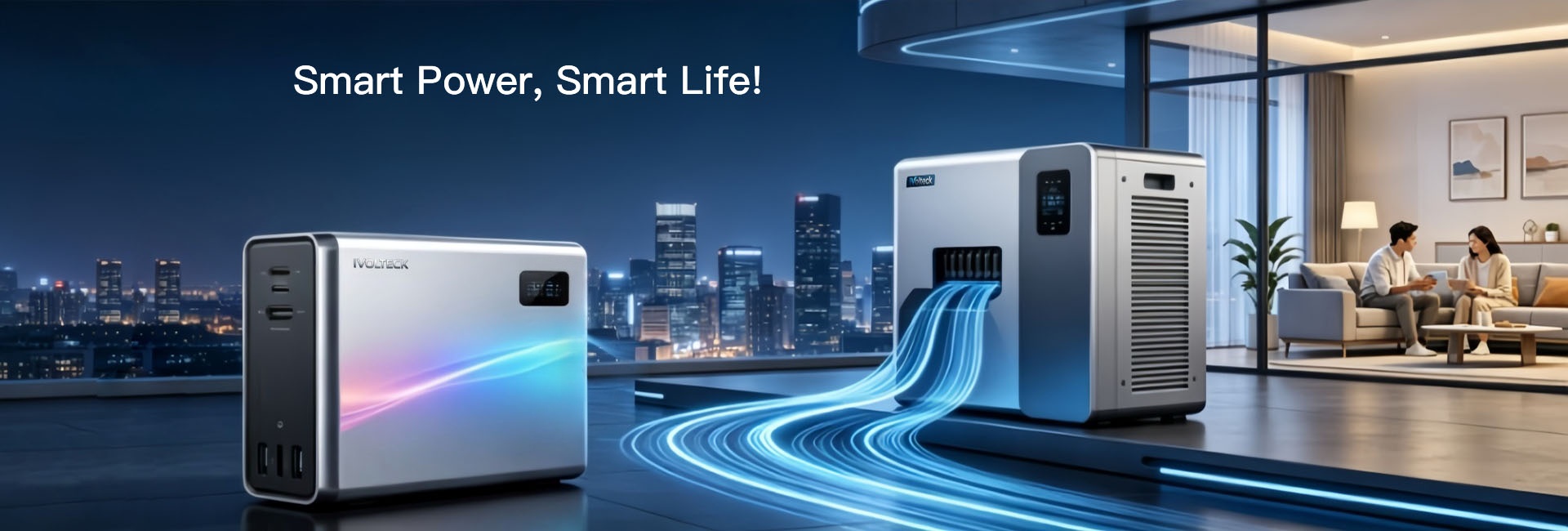 Smart Power, Smart Life — IVOLTECK energy storage